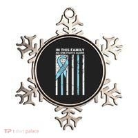 Prostate Cancer Fight Cancer Ribbon Ornament thumb 0