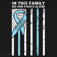 Prostate Cancer Fight Cancer Ribbon Ornament thumb 1