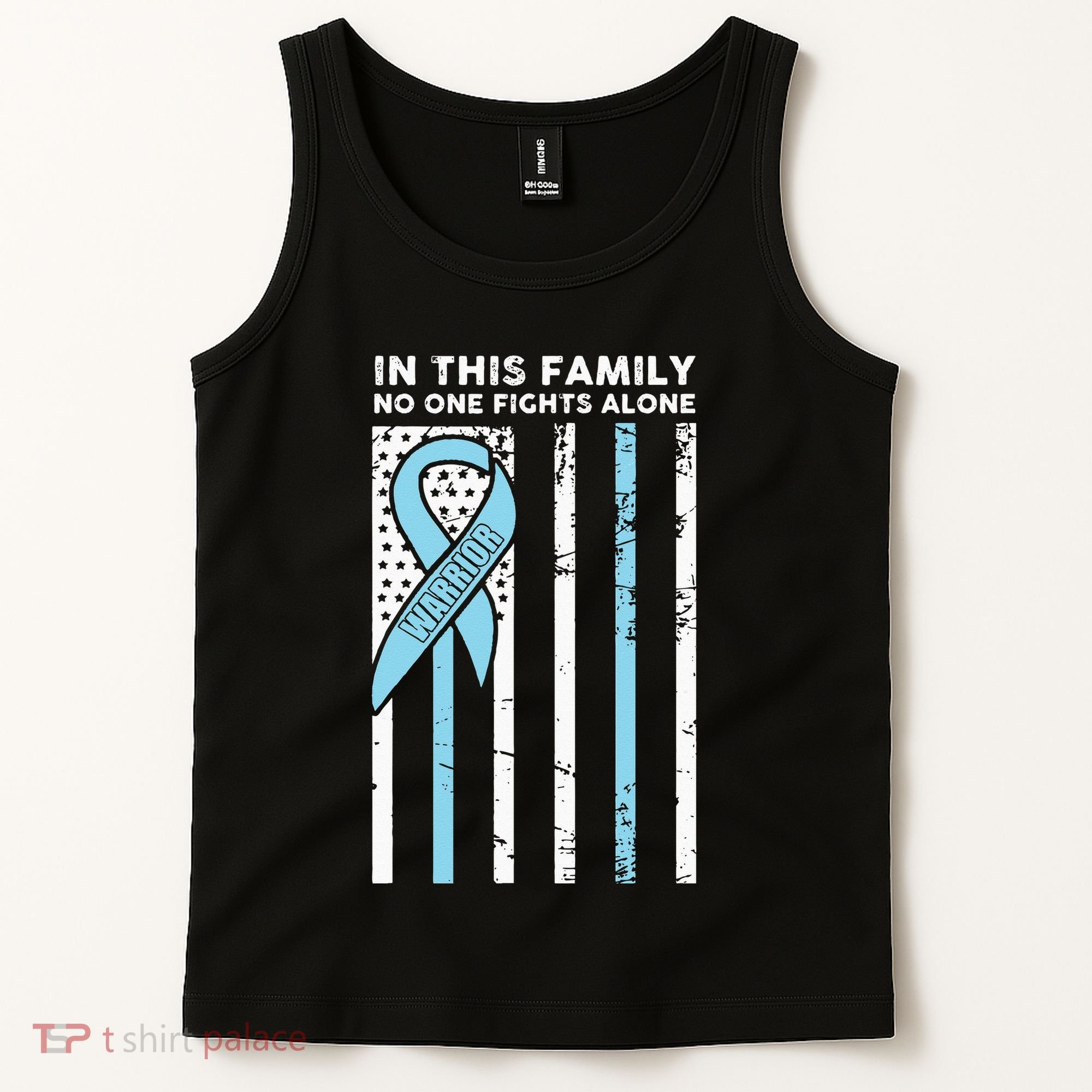 Prostate Cancer Fight Cancer Ribbon Tank Top