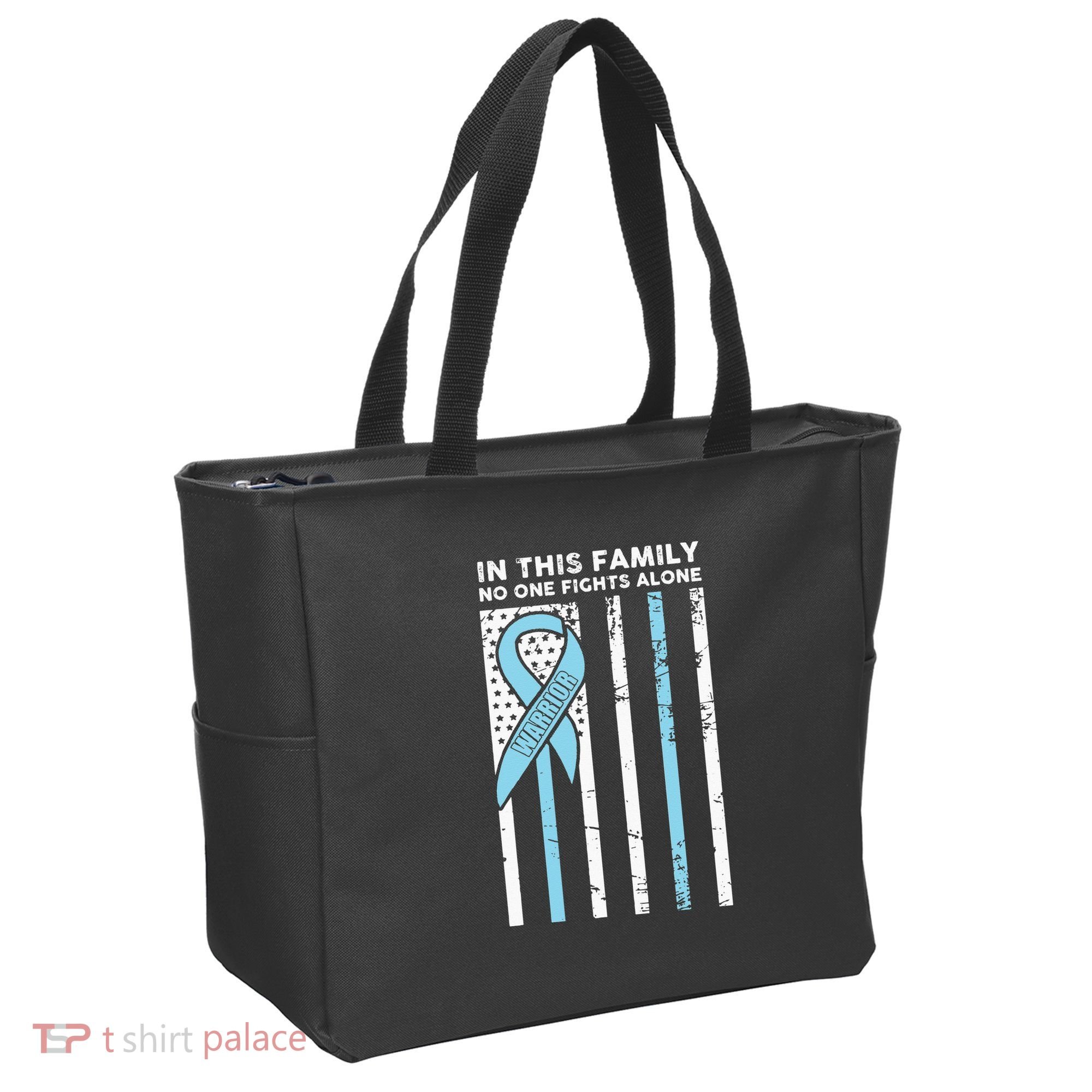 Prostate Cancer Fight Cancer Ribbon Tote Bag