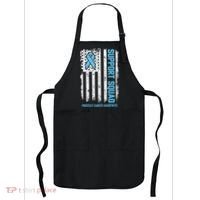 Prostate Cancer Flag Support Squad Prostate Cancer Awareness Apron thumb 0