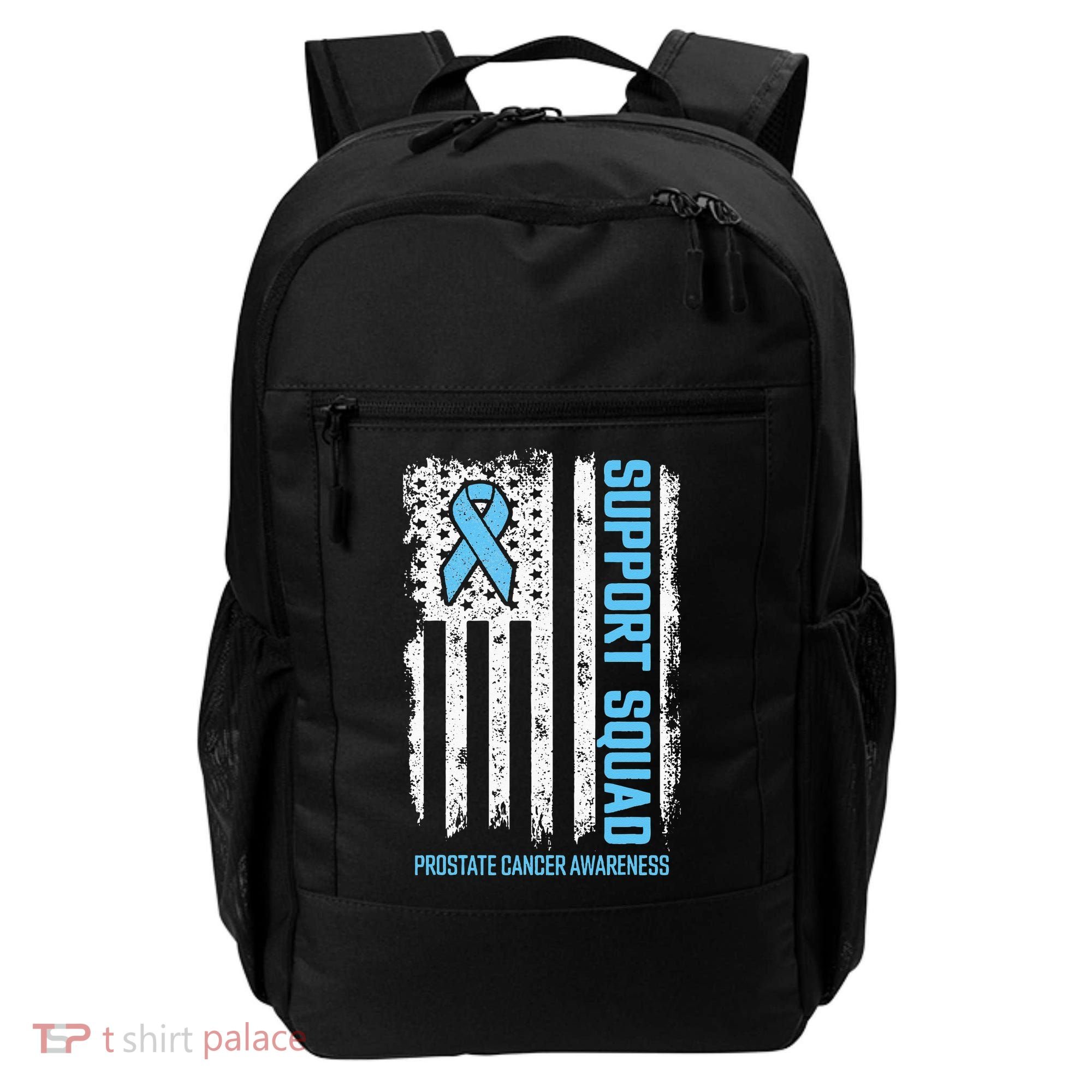 Prostate Cancer Flag Support Squad Prostate Cancer Awareness Backpack
