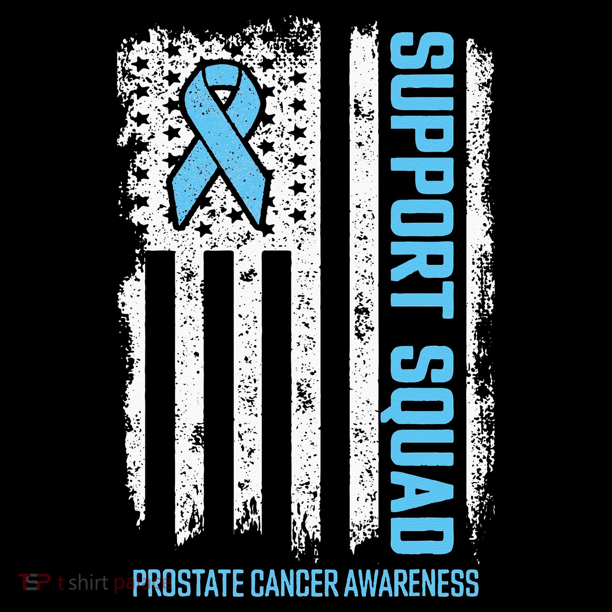 Prostate Cancer Flag Support Squad Prostate Cancer Awareness Bucket Hat