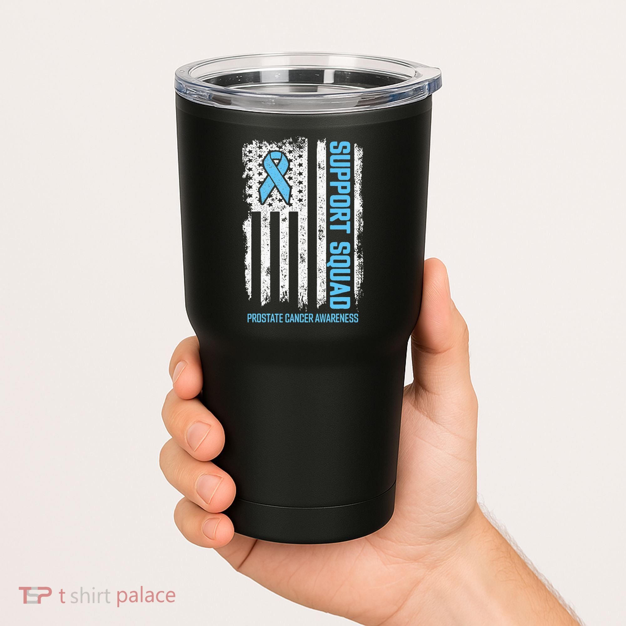 Prostate Cancer Flag Support Squad Prostate Cancer Awareness Tumbler