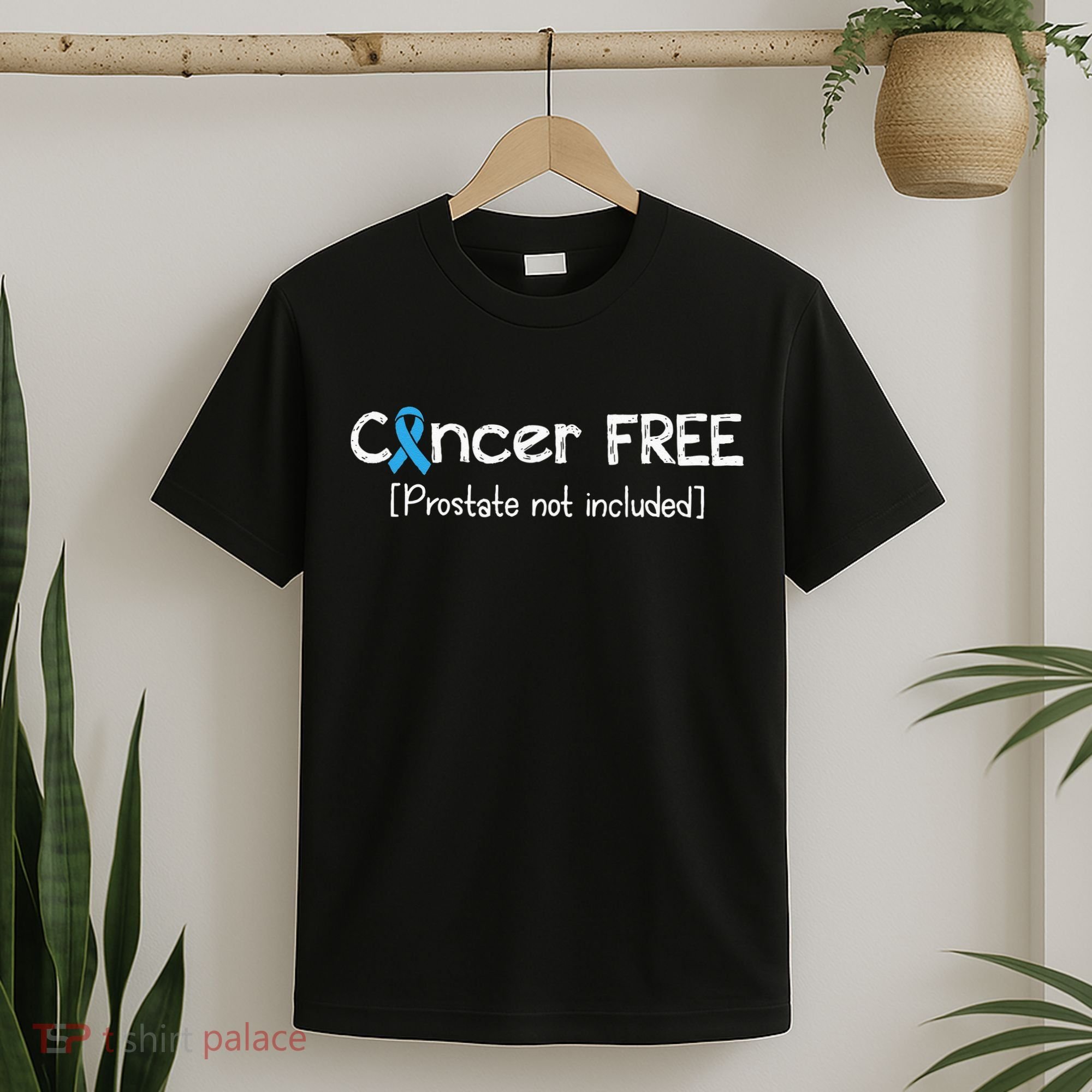 Prostate Cancer Free Prostate Cancer Awareness Ribbon T-Shirt