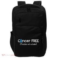 Prostate Cancer Free Prostate Cancer Awareness Ribbon Impact Tech Backpack thumb 0