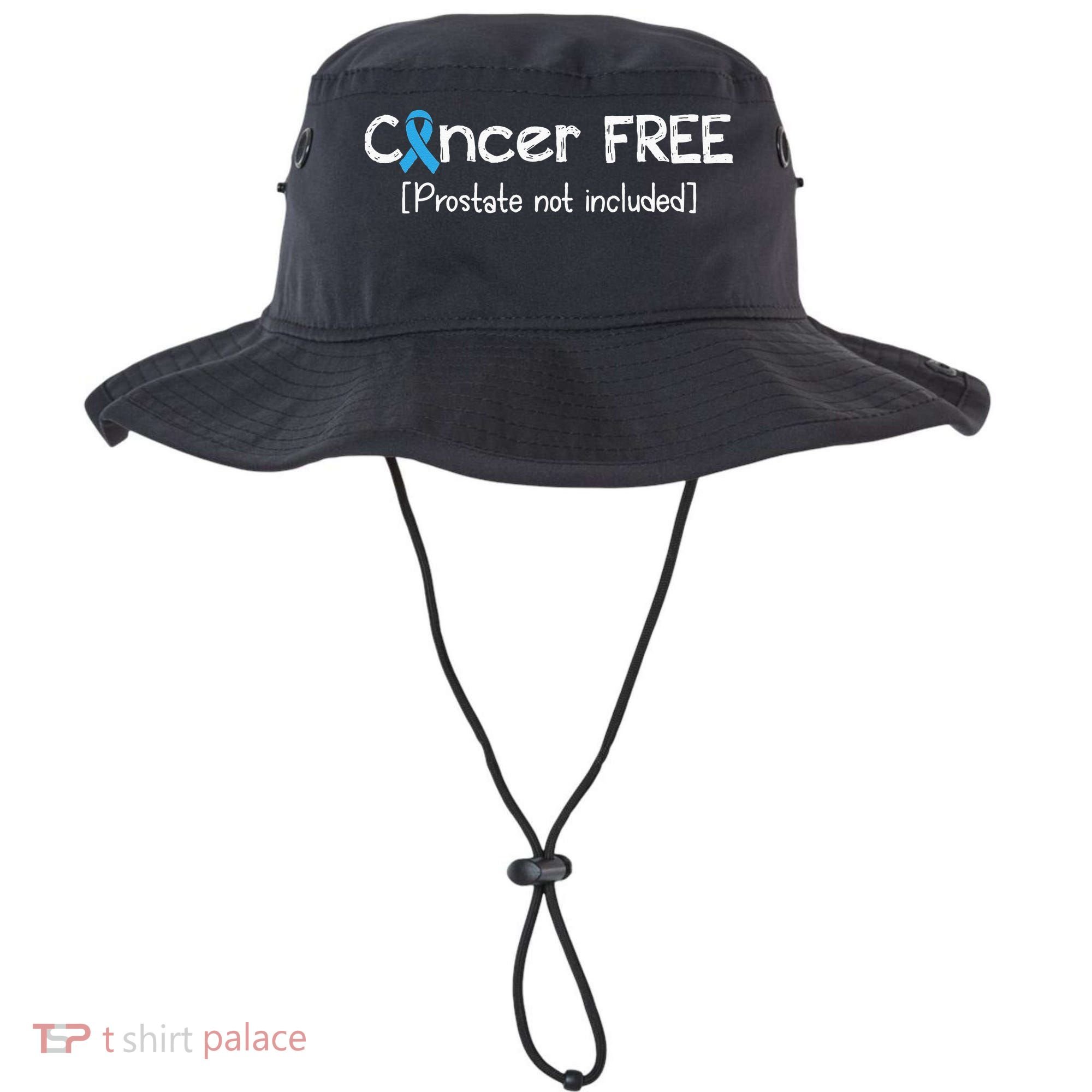 Prostate Cancer Free Prostate Cancer Awareness Ribbon Bucket Hat