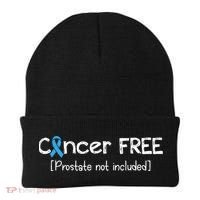 Prostate Cancer Free Prostate Cancer Awareness Ribbon Beanie thumb 0