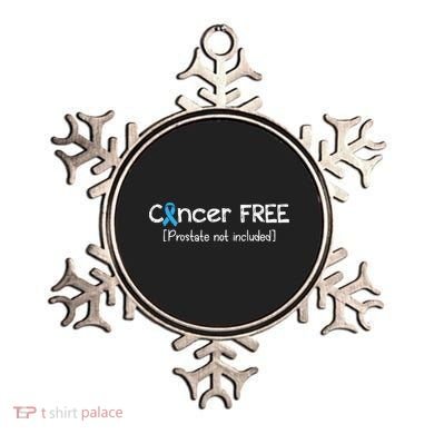 Prostate Cancer Free Prostate Cancer Awareness Ribbon Ornament