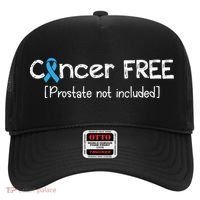 Prostate Cancer Free Prostate Cancer Awareness Ribbon Hat thumb 0