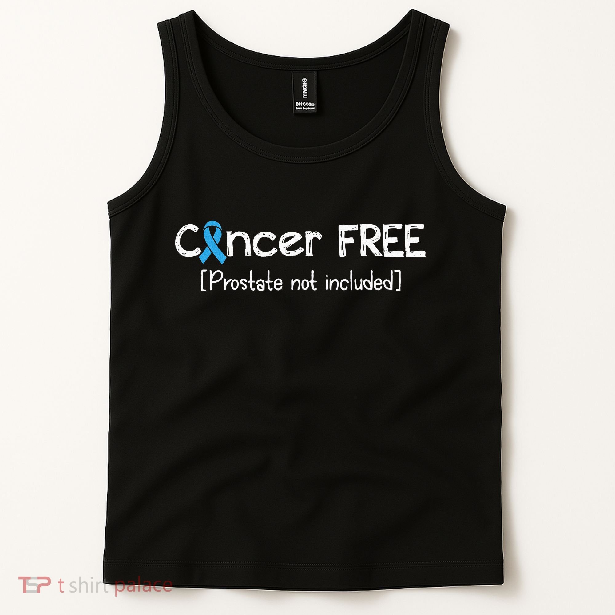 Prostate Cancer Free Prostate Cancer Awareness Ribbon Tank Top