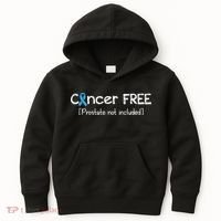 Prostate Cancer Free Prostate Cancer Awareness Ribbon Kids Hoodie thumb 0
