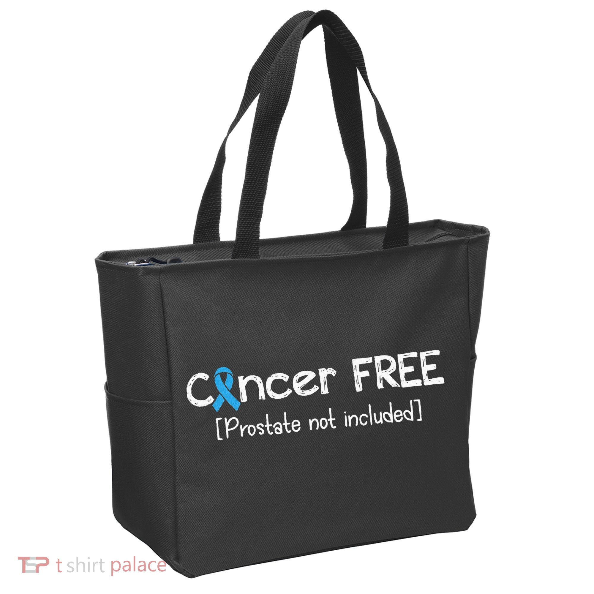 Prostate Cancer Free Prostate Cancer Awareness Ribbon Tote Bag