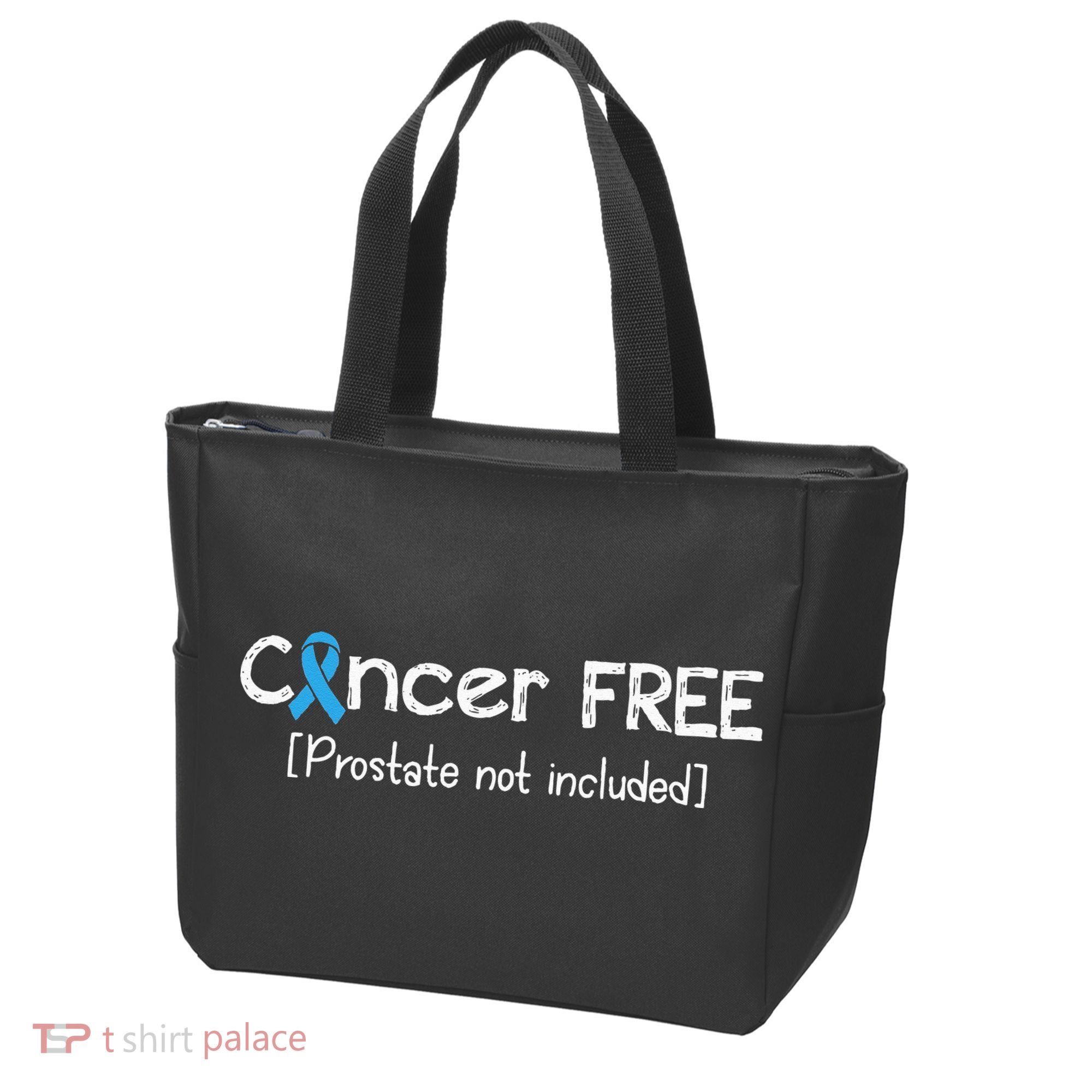 Prostate Cancer Free Prostate Cancer Awareness Ribbon Tote Bag