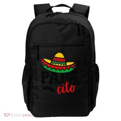 Papa Cito Fathers Day Funny Mexican Cico De Mayo Dad Backpack
