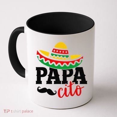 Papa Cito Fathers Day Funny Mexican Cico De Mayo Dad Coffee Mug