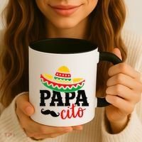Papa Cito Fathers Day Funny Mexican Cico De Mayo Dad Coffee Mug thumb 3