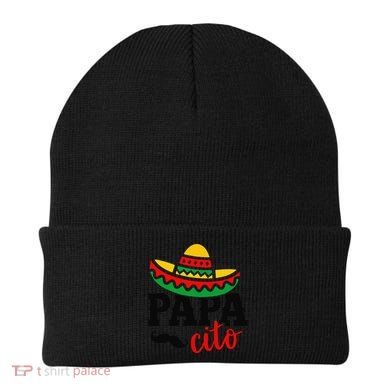 Papa Cito Fathers Day Funny Mexican Cico De Mayo Dad Beanie