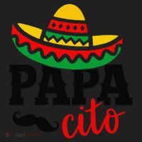 Papa Cito Fathers Day Funny Mexican Cico De Mayo Dad Hat thumb 2
