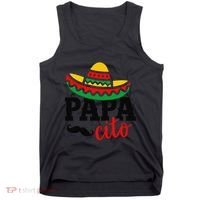Papa Cito Fathers Day Funny Mexican Cico De Mayo Dad Tank Top thumb 0