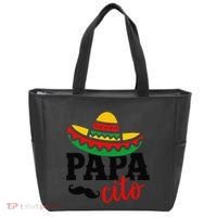 Papa Cito Fathers Day Funny Mexican Cico De Mayo Dad Tote Bag thumb 0