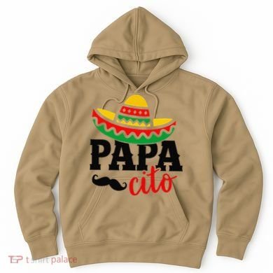 Papa Cito Fathers Day Funny Mexican Cico De Mayo Dad Hoodie