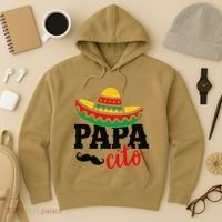 Papa Cito Fathers Day Funny Mexican Cico De Mayo Dad Hoodie thumb 3