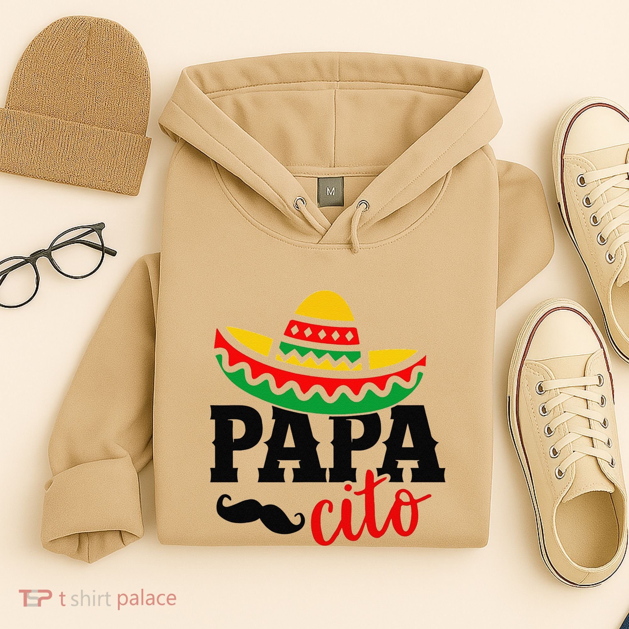 Papa Cito Fathers Day Funny Mexican Cico De Mayo Dad Hoodie