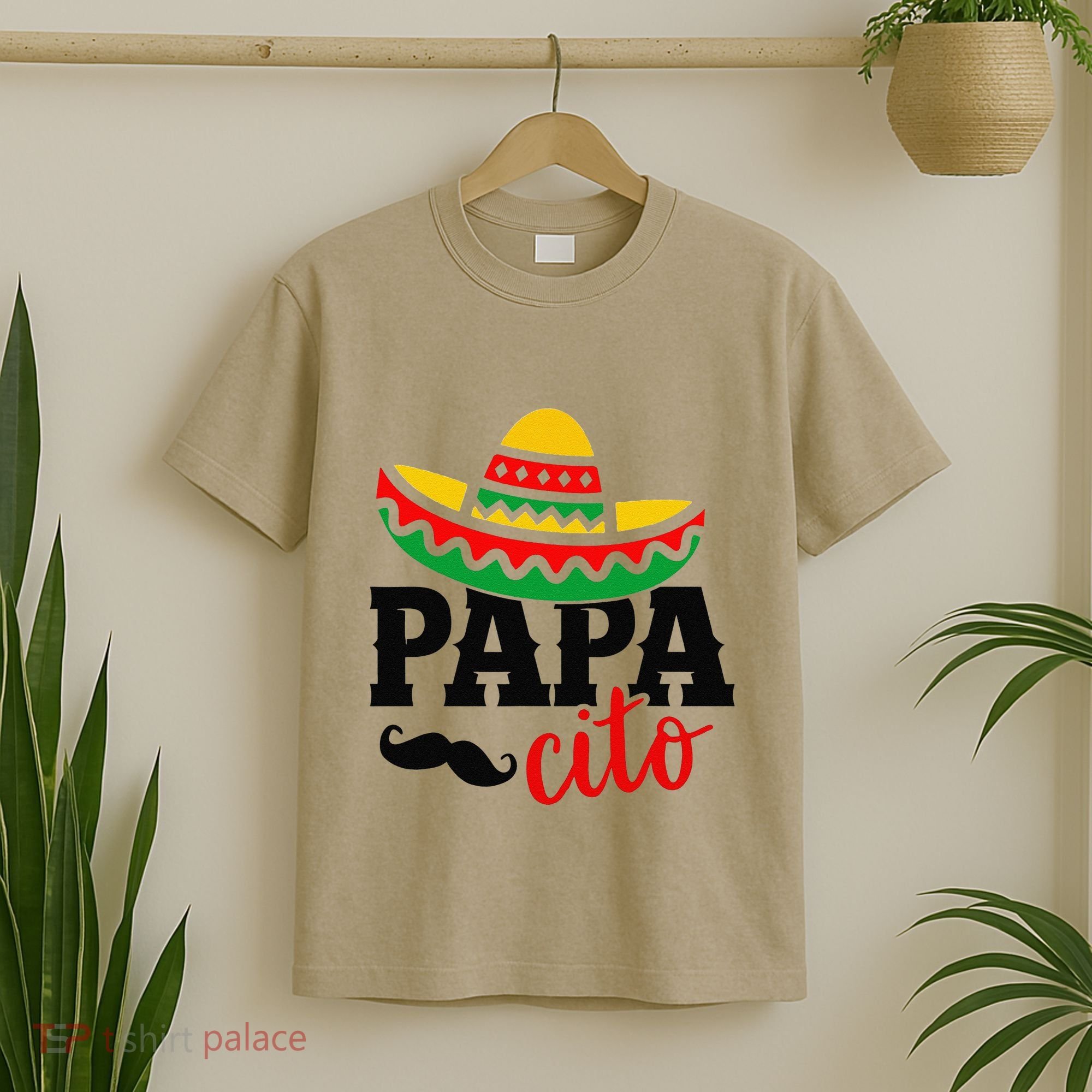 Papa Cito Fathers Day Funny Mexican Cico De Mayo Dad T-Shirt