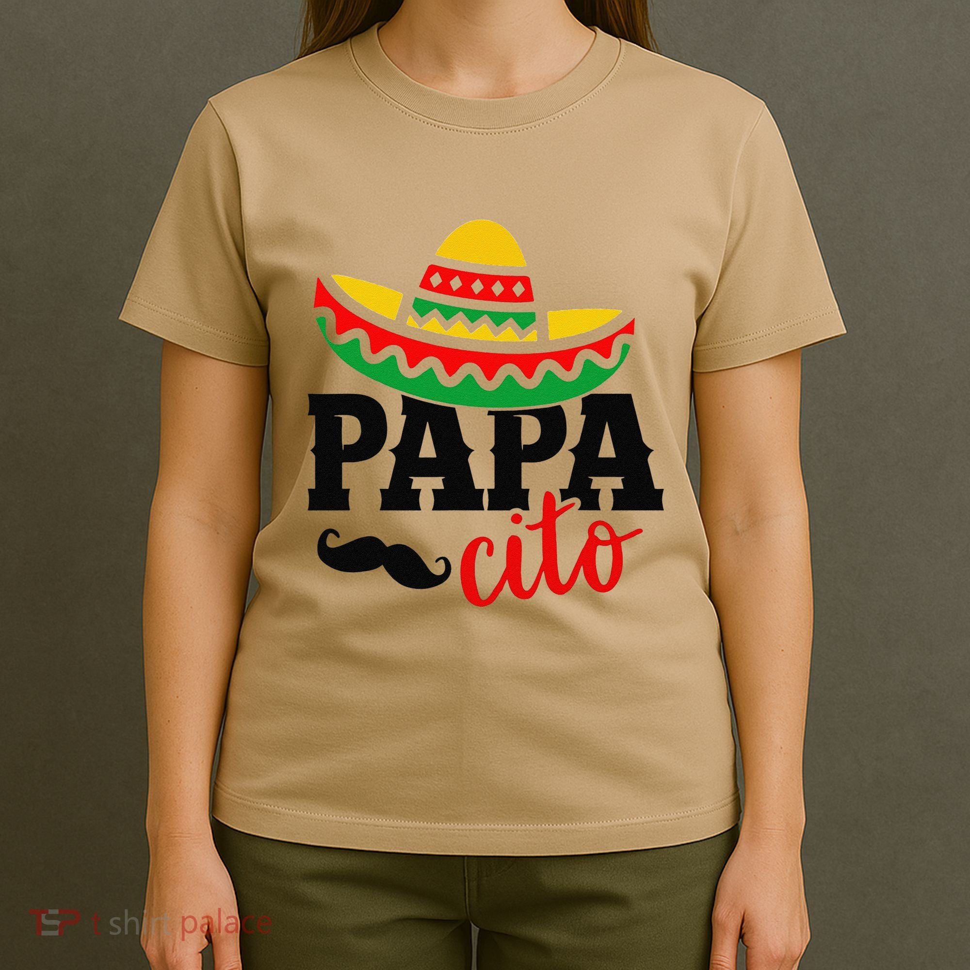 Papa Cito Fathers Day Funny Mexican Cico De Mayo Dad T-Shirt