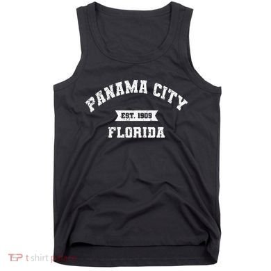 Panama City Florida Fl Vintage Athletic Established Tank Top