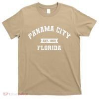 Panama City Florida Fl Vintage Athletic Established T-Shirt thumb 0