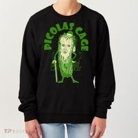 Picolas Cage Funny celebs Meme Cucumber Pickle Cute Women's Sweatshirt thumb 0