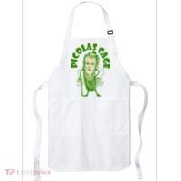 Picolas Cage Funny celebs Meme Cucumber Pickle Cute Apron thumb 0