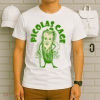 Picolas Cage Funny celebs Meme Cucumber Pickle Cute T-Shirt thumb 6
