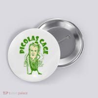Picolas Cage Funny celebs Meme Cucumber Pickle Cute Button thumb 0