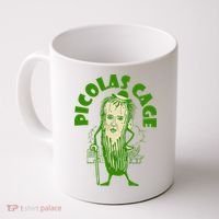 Picolas Cage Funny celebs Meme Cucumber Pickle Cute Coffee Mug thumb 0