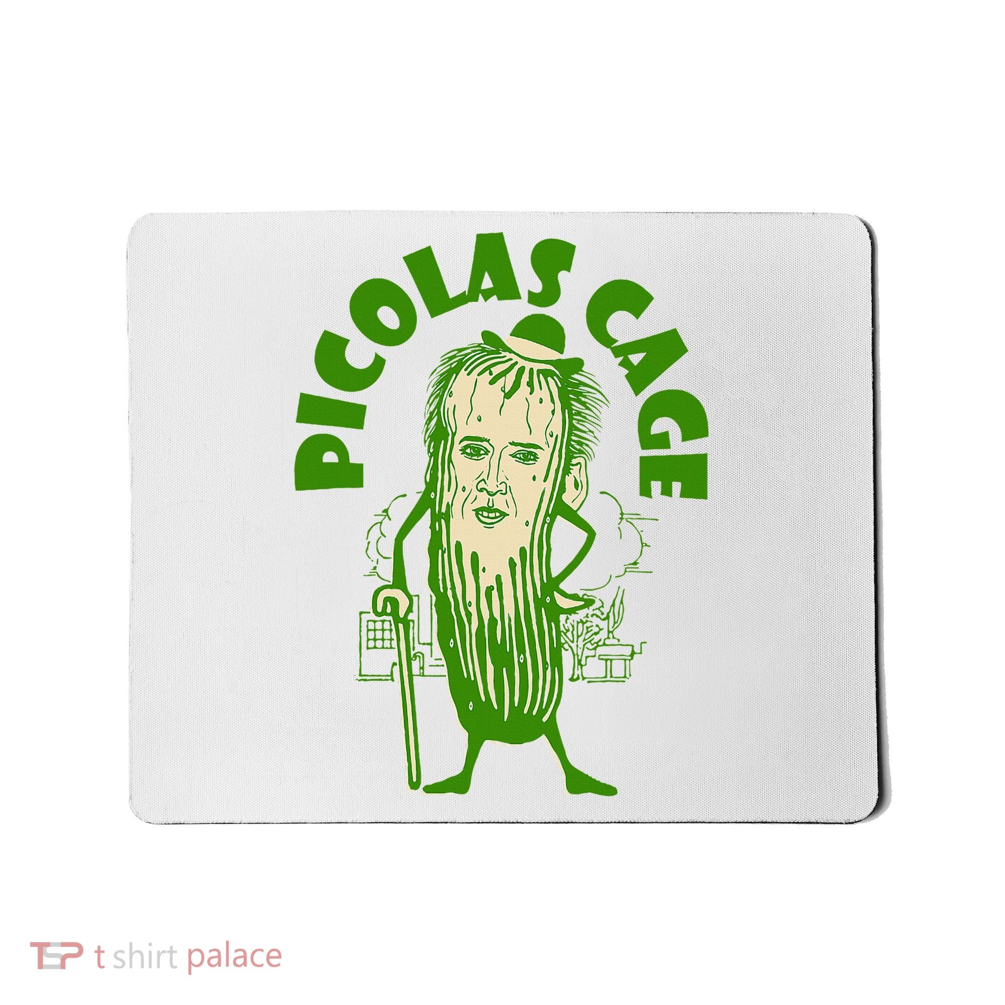 Picolas Cage Funny celebs Meme Cucumber Pickle Cute Mousepad