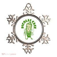 Picolas Cage Funny celebs Meme Cucumber Pickle Cute Ornament thumb 0