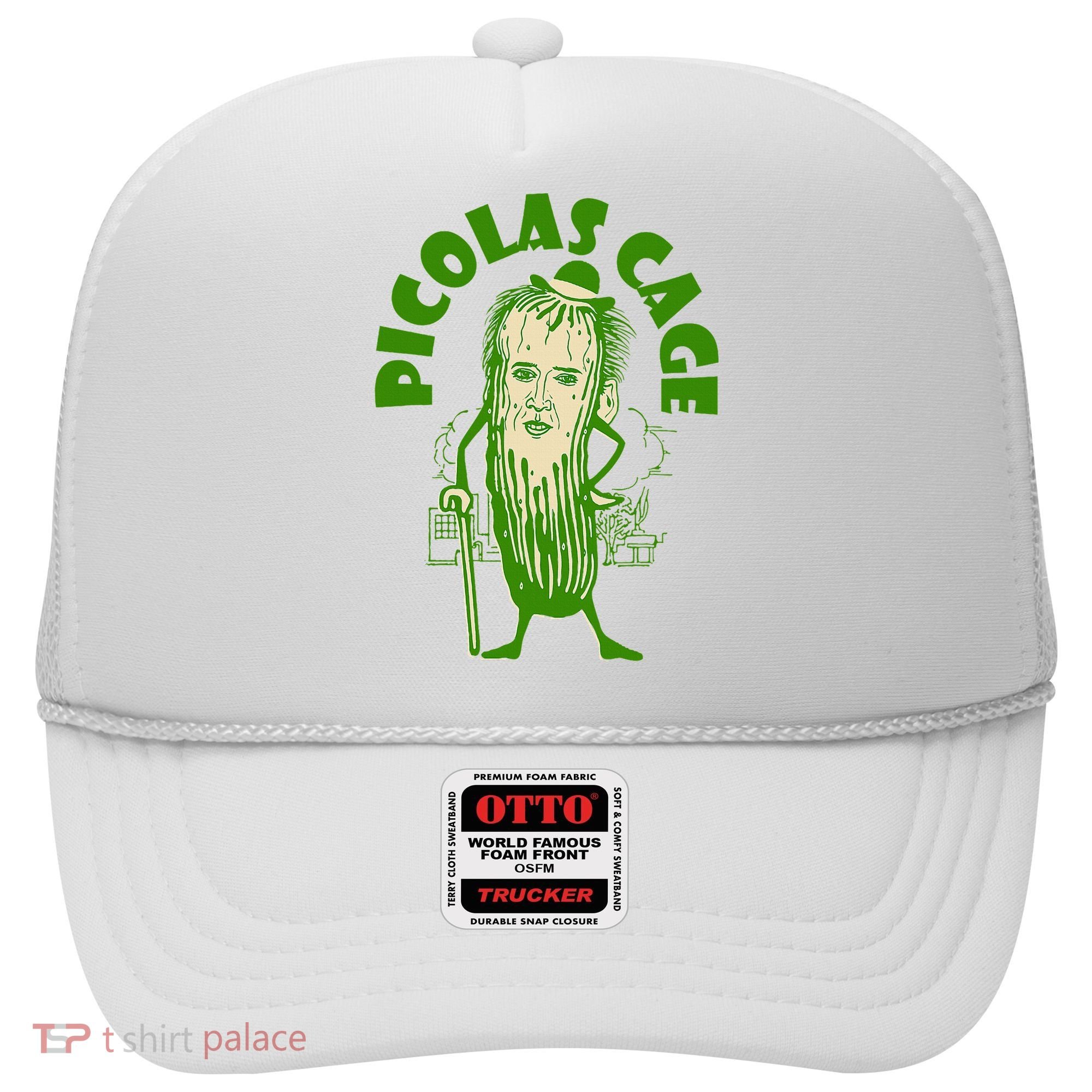 Picolas Cage Funny celebs Meme Cucumber Pickle Cute Hat