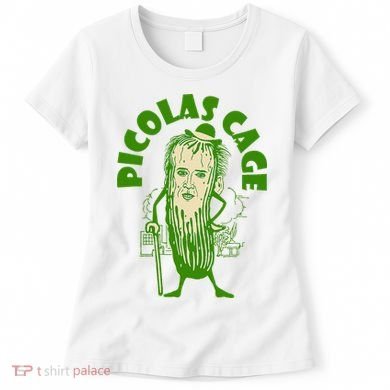 Picolas Cage Funny celebs Meme Cucumber Pickle Cute Women's T-Shirt