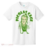 Picolas Cage Funny celebs Meme Cucumber Pickle Cute Kids T-Shirt thumb 0