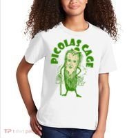 Picolas Cage Funny celebs Meme Cucumber Pickle Cute Kids T-Shirt thumb 2