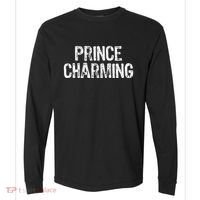 Prince Charming Fairytale Funny Sarcastic Fairy Tale Costume Comfort Colors Heavyweight Long Sleeve T-Shirt thumb 0