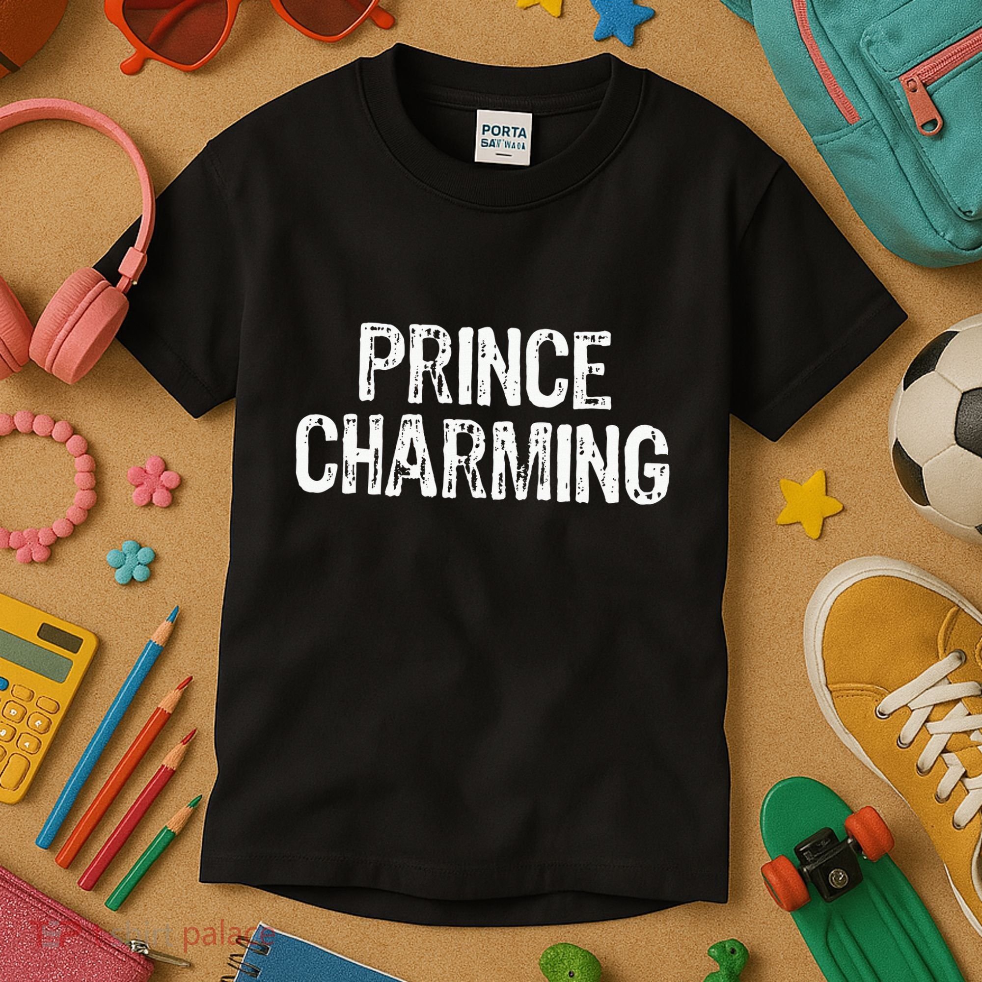 Prince Charming Fairytale Funny Sarcastic Fairy Tale Costume Kids T-Shirt