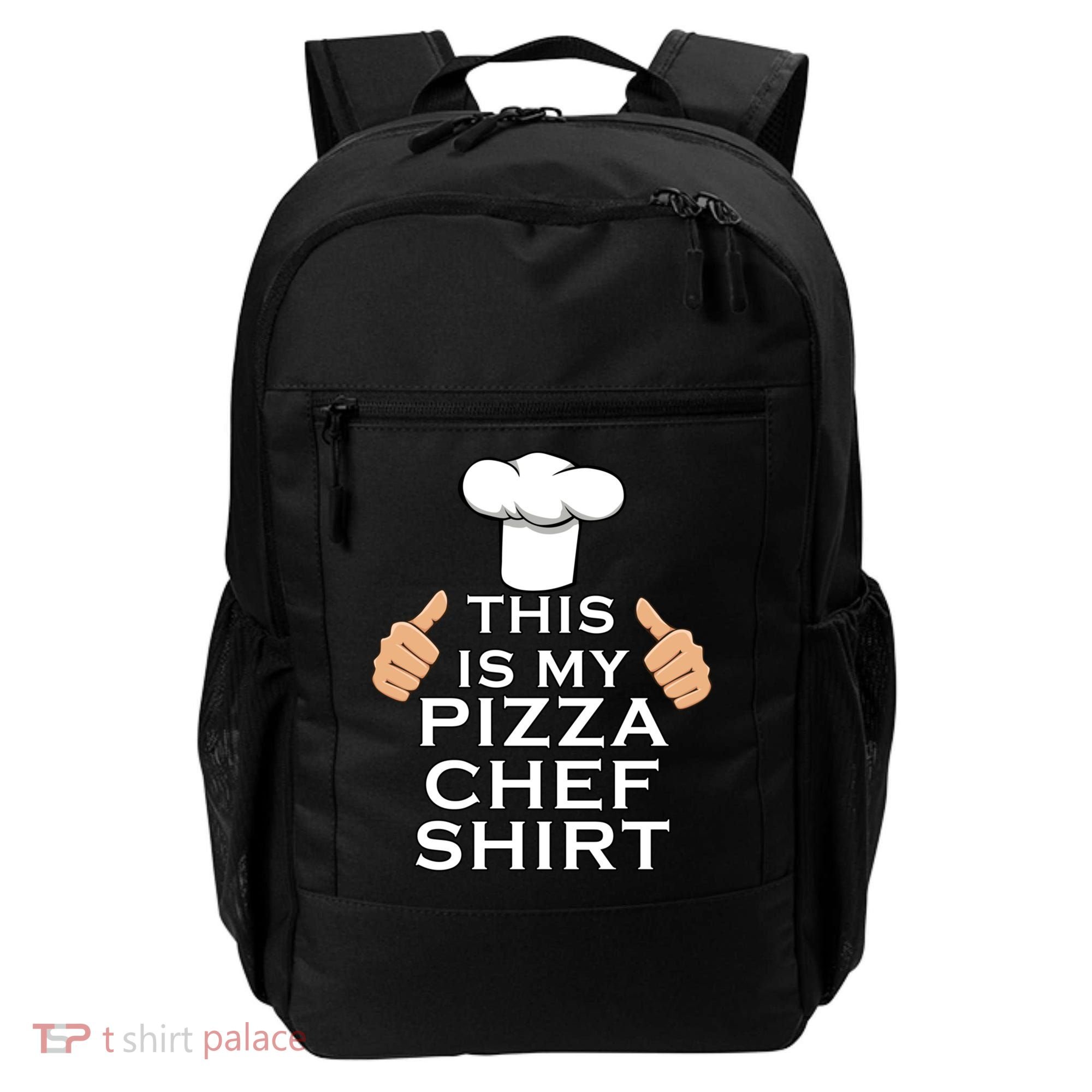 Pizza Chef Funny Pizza Maker Italian Food Great Gift Backpack