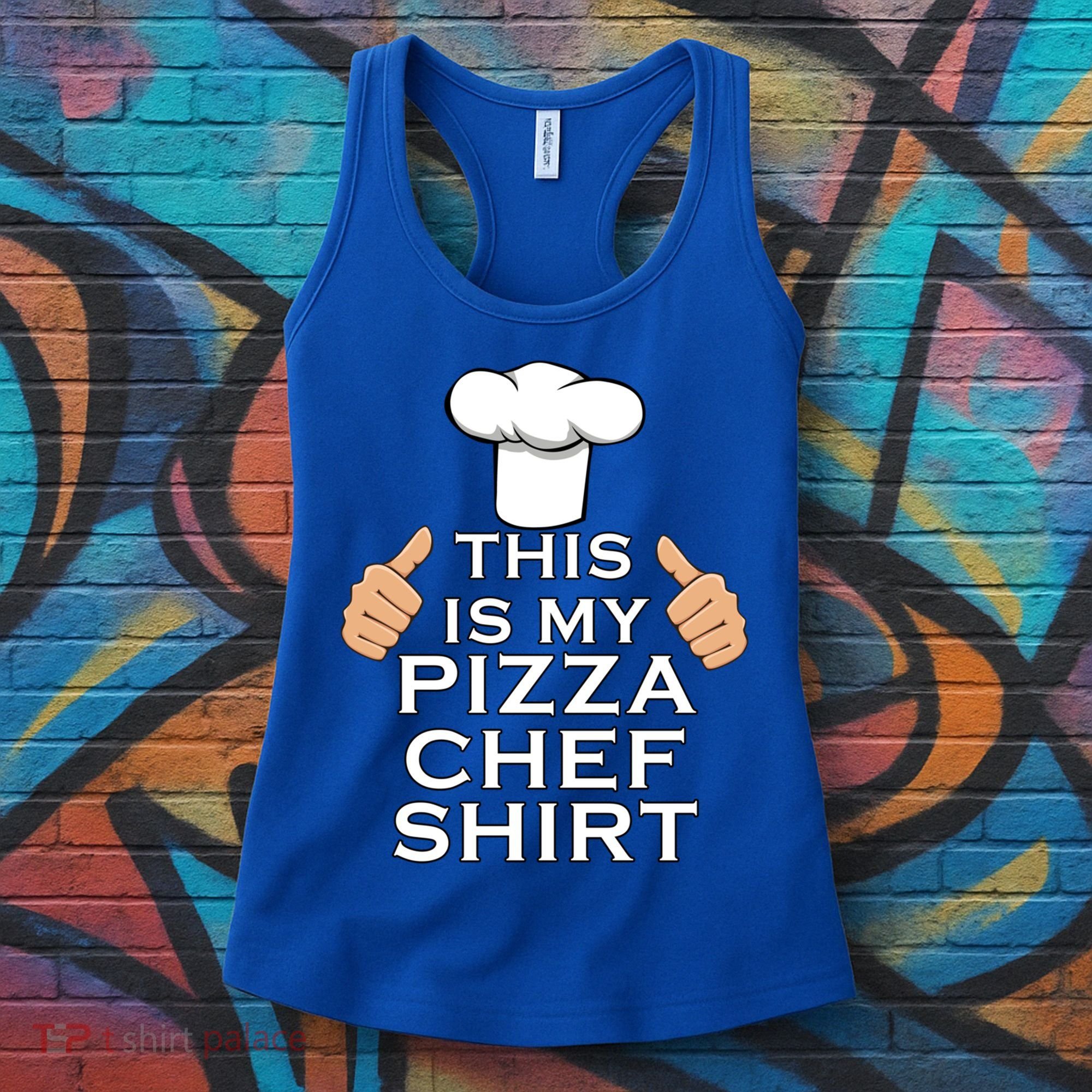Pizza Chef Funny Pizza Maker Italian Food Great Gift Women's Tank Top