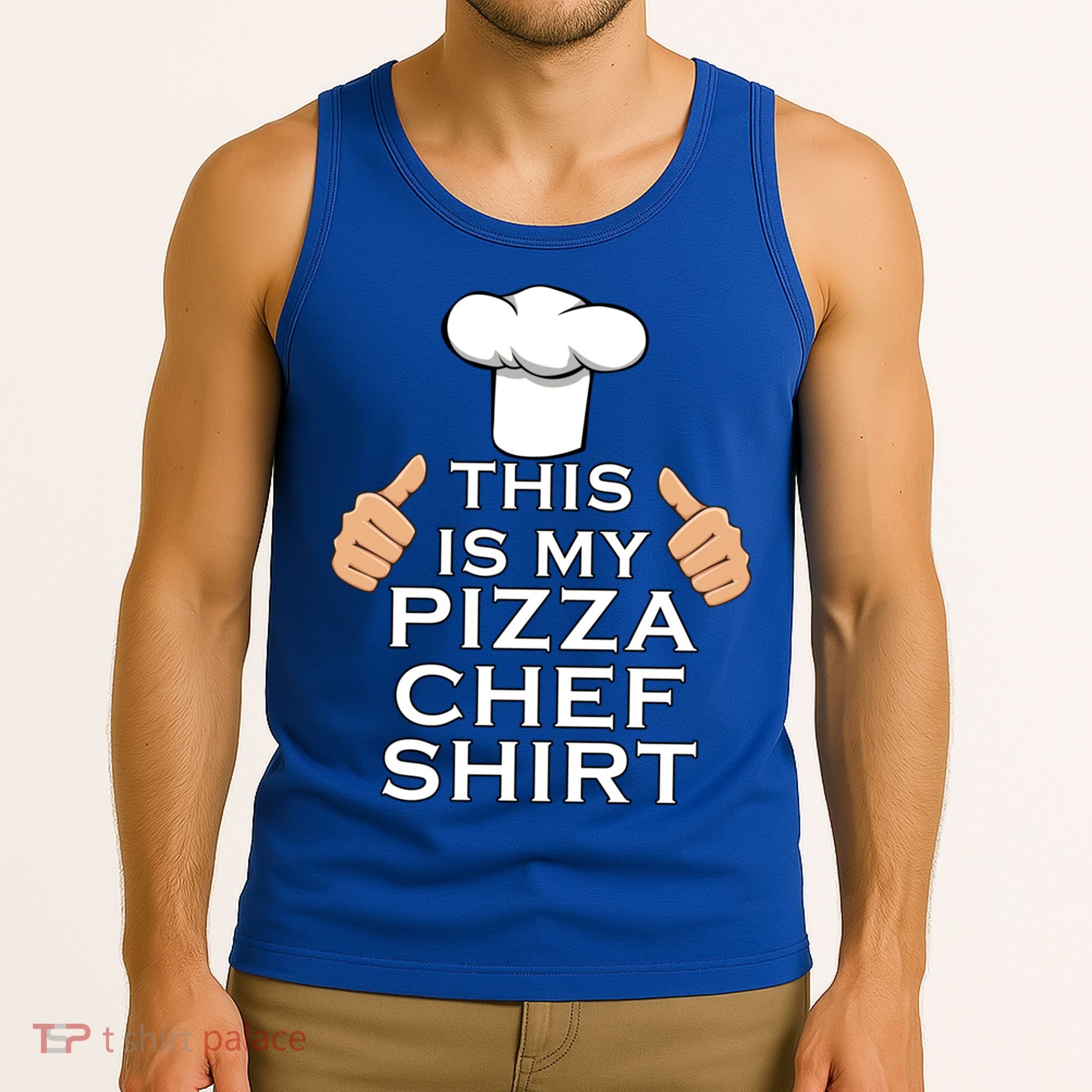 Pizza Chef Funny Pizza Maker Italian Food Great Gift Tank Top