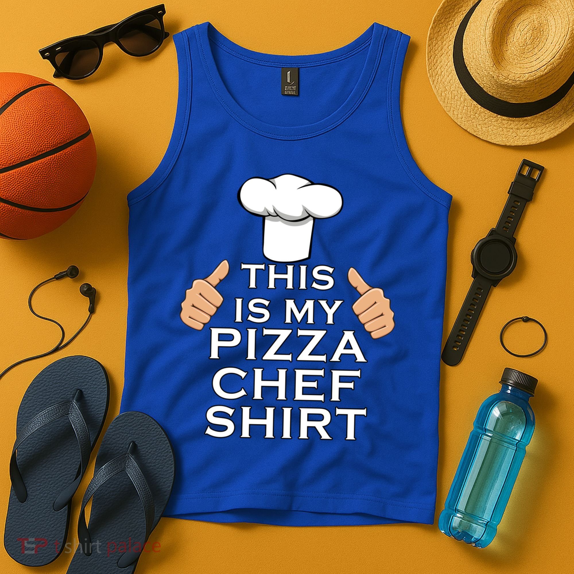 Pizza Chef Funny Pizza Maker Italian Food Great Gift Tank Top