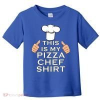 Pizza Chef Funny Pizza Maker Italian Food Great Gift Toddler T-Shirt thumb 0